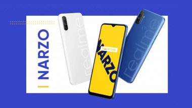 Realme Narzo 10A Online India Sale Today at 12 Noon via Flipkart & Realme.com, Check Prices & Offers