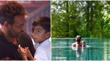 World Environment Day 2020: Ajay Devgn Shares A Perfect Throwback Pic With Son Yug, Says ‘Nurture Nature, Preserve Our Planet’