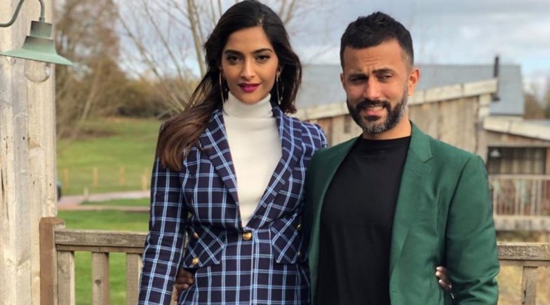 Sonam Kapoor Shares Pics with Husband Anand Ahuja and Says, ‘He Is My ...