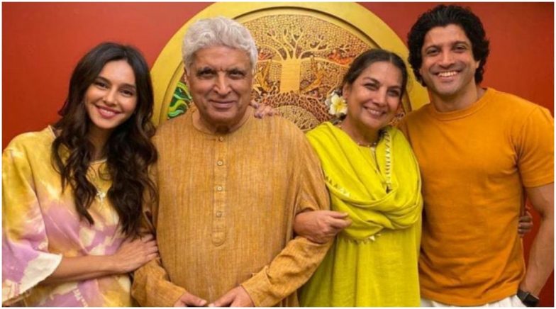Shibani Dandekar Joins Farhan Akhtar's Family Luncheon