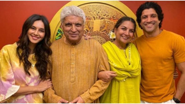 Shibani Dandekar Joins Farhan Akhtar's Family Luncheon, Shabana Azmi Shares the Video