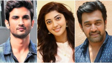 Pranitha Subhash Distributes Ration Kits and Sanitary Pads to Women from Marginalised Communities in Memory of Sushant Singh Rajput and Chiranjeevi Sarja (View Pics)