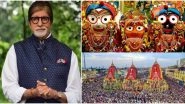 Jagannath Rath Yatra 2020: Amitabh Bachchan Shares How the Word &lsquo;Juggernaut&rsquo; Derived As He Celebrates the Beginning of the Odisha&rsquo;s Chariot Festival in Puri (View Post)