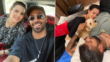 Hardik Pandya Shares Adorable Pictures With Fiancee Natasa Stankovic on Instagram, Says ‘Happiness in Life’