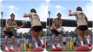 Gareth Bale & Luka Modric Practice Balancing & First Touch on Bosu Ball, Real Madrid Shares Video of Team Sweating it Out