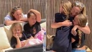 NHS Healthcare Worker Reunites With Daughters After Staying 9 Weeks Apart, Heart-Warming Video Leaves Netizens in Happy Tears