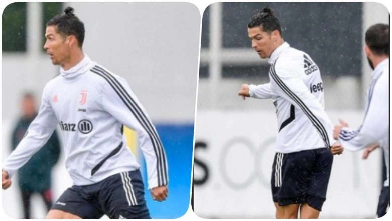 Cristiano Ronaldo Uses New Rugby Studs to Improve his Speed & Agility on Field (See Pics) 