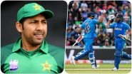Sarfaraz Ahmed Gives His Take on Virat Kohli vs Rohit Sharma Debate, Rates Indian Cricket Captain as Best Player in the World