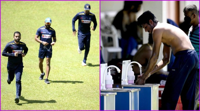 Sri Lankan Cricket Team Players Return to Training Amid Coronavirus Scare, Watch Video