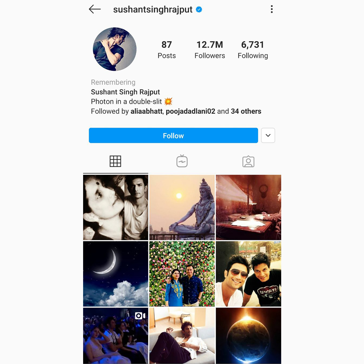 Instagram Memoralises Sushant Singh Rajput's Account After His Demise ...