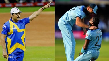Sachin Tendulkar Shares Video Against Racism Featuring Jofra Archer’s Super Over in England vs New Zealand ICC Cricket World Cup 2019 Final