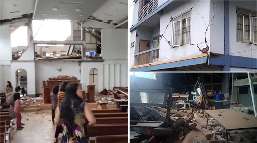 Earthquakes in Mizoram: Two Quakes Hit State Within 12 Hours, See Pics