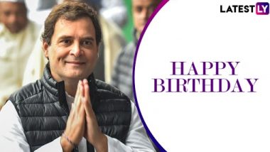 Rahul Gandhi Turns 50: Lesser-Seen Childhood and Family Photos of the Congress Leader to View On His Birthday