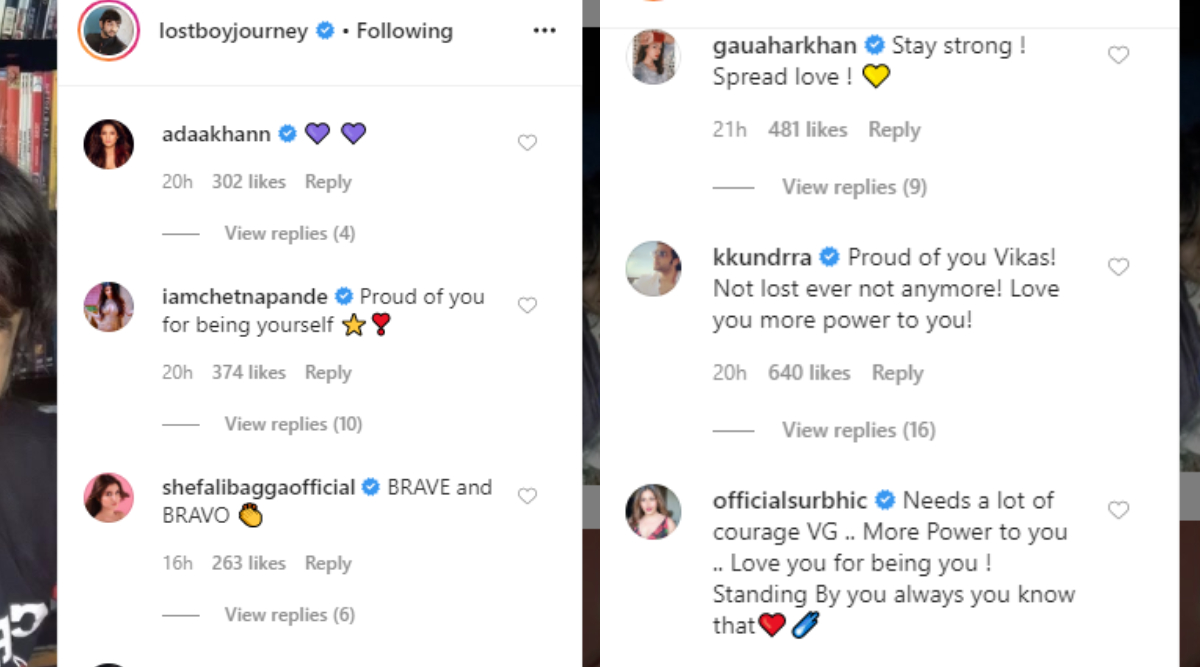 Vikas Gupta Comes Out As Bisexual; Gauahar Khan, Karan Kundrra, Surbhi ...