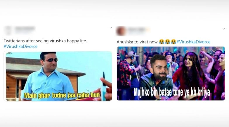 #VirushkaDivorce Funny Memes and Jokes Take Over Twitter 