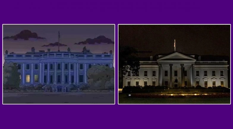The Simpsons Predict White House Lights Out? Viral Pics From the Animated Series Shocks Netizens