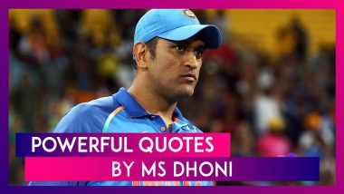 Happy Birthday MS Dhoni: Powerful Quotes By World Cup Winning Indian Captain