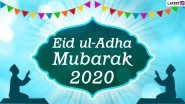 Eid al-Adha 2020 Greetings For Colleagues: WhatsApp Stickers, Facebook Messages, Bakrid Mubarak HD Images and GIFs to Send Wishes of This Islamic Festival