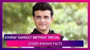 Happy Birthday Sourav Ganguly: Lesser Known Facts About The Former Indian Captain And BCCI President