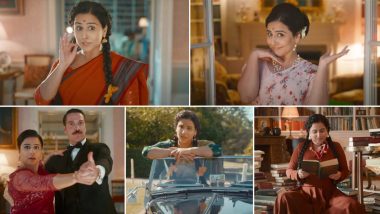 Shakuntala Devi Song Rani Hindustani: Sunidhi Chauhan's Energetic Vocals Elevate Vidya Balan's Bubbly Screen Presence (Watch Video)