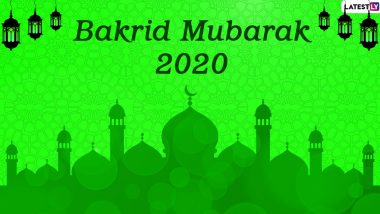 Bakrid Mubarak 2020 Wishes, HD Images & Greetings: WhatsApp Stickers, Eid al-Adha Messages, Facebook Quotes, GIFs and SMS to Celebrate the Islamic Festival