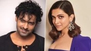 Deepika Padukone Is 'Beyond Thrilled' to Star Next to Prabhas in Upcoming Sci-Fi Film