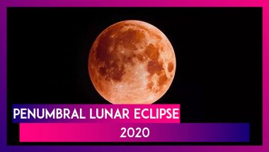 Penumbral Lunar Eclipse 2020: Date & Time of the Celestial Event That Coincides With Full Buck Moon