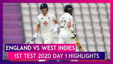 ENG vs WI, 1st Test 2020 Day 1, Stat Highlights: Rain Spoils Cricket’s Return To Action