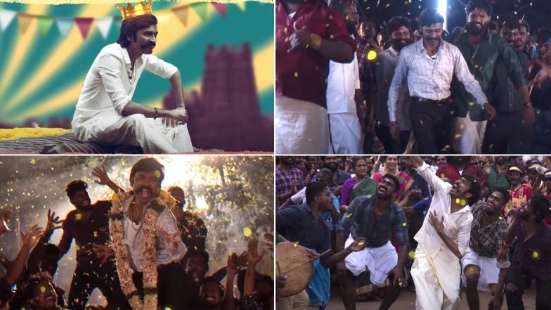 Jagame Thandhiram Song Rakita Rakita Rakita: Makers Treat Dhanush Fans on His Birthday with the First Single and It’s A Mass Number! (Watch Video)