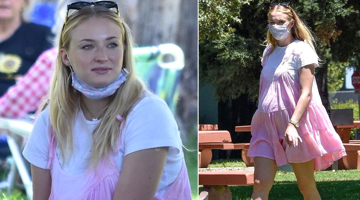 Sophie Turner's Pregnancy Outings Ahead of 1st Child: Pics