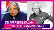Dr APJ Abdul Kalam 5th Death Anniversary: Lesser Known Facts About &lsquo;Missile Man Of India&rsquo;