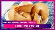 National Fortune Cookie Day 2020 (US): Here Are Interesting Facts About This Sweet Delicacy