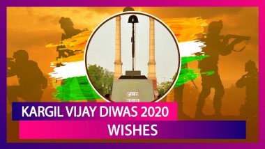 Kargil Vijay Diwas 2020 Wishes & Quotes: Remembering and Saluting the Brave Soldiers of Indian Army