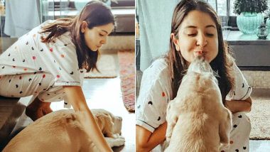 Anushka Sharma Indulges Into Ayurvedic Dental Ritual 'Oil Pulling' In Her Doggo Dude's Company (View Pics)