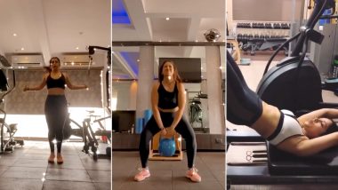 Bhumi Pednekar Birthday Special: Workout Videos of The Bollywood Actress That Will Motivate You to Stay Fit