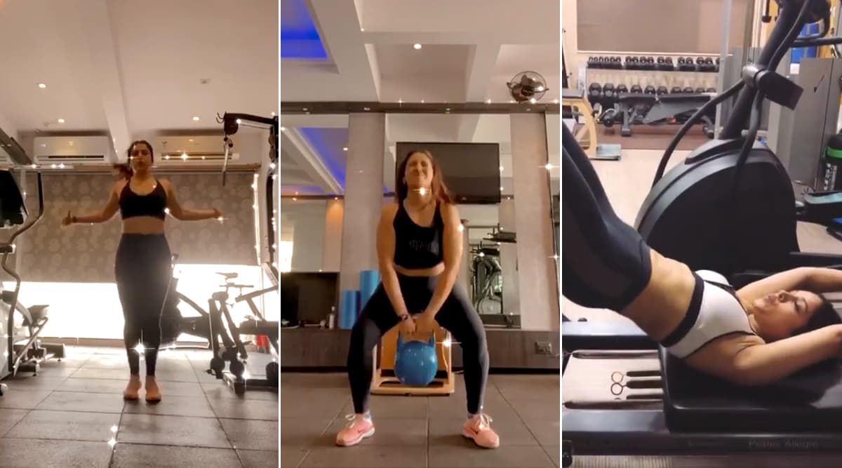Bhumi Pednekar Birthday Special: Workout Videos of The Bollywood Actress