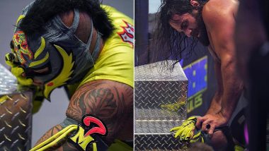Rey Mysterio's Eye Pops Out During Extreme Rules 2020 'Eye For an Eye' Match, Seth Rollins Vomits at Ringside (Watch Video)