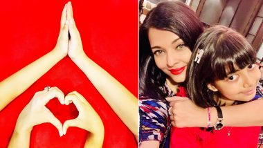 Aishwarya Rai Bachchan Posts a Gratitude Note For Fans Who Prayed For Her and Family During COVID-19 Treatment (View Pic)