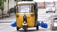 COVID-19 Victim's Body Taken to Graveyard in Auto Rickshaw in Nizamabad, Shocking Images Go Viral