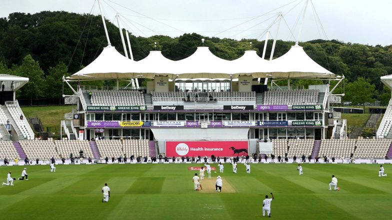 ENG vs WI, 1st Test 2020: England and West Indies Players Take a Knee in Support of Black Lives Matter Movement