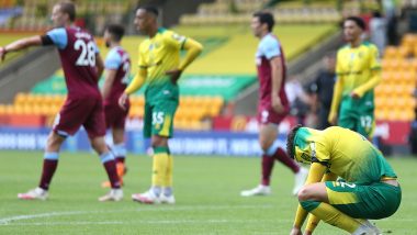 EPL 2019–20: Norwich City Relegated From Premier League Following 4–0 Defeat Against West Ham