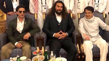 Shah Rukh Khan Posing With Jason Momoa And Jackie Chan In This Throwback Pic From Joy Forum 2019 Is Exactly What You Need To Brighten Up Your Dull Rainy Evening!