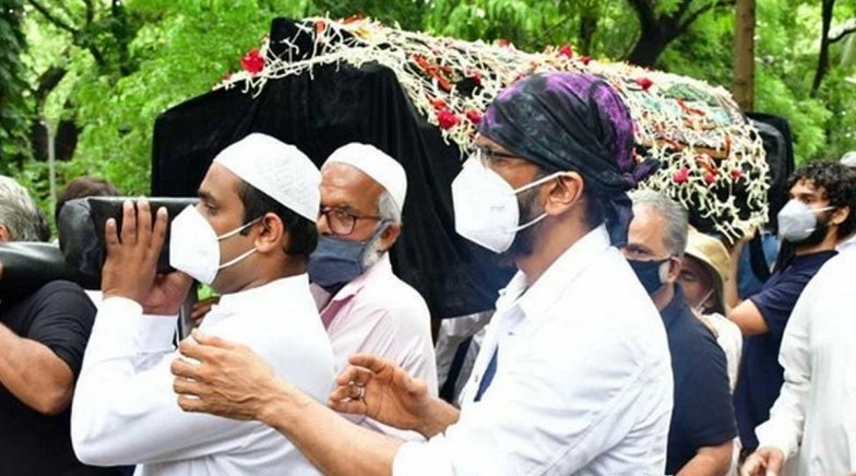 Jagdeep Funeral: Sons Naved, Jaaved Jaaferi Along With Johnny Lever Pay Last Rites of Late Actor 