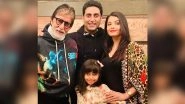 Amitabh Bachchan Tweets He Got Teary-Eyed When 'Bahurani' Aishwarya Rai and Aaradhya Got Discharged From the Hospital, Says, 'God, Your Blessings Are Infinite'