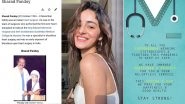 National Doctors' Day 2020: Ananya Panday Pays Tribute To Her Late Grandfather Dr Sharad Panday and Thanks All 'Superhero Doctors' For Their Efforts
