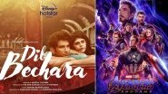 Dil Bechara Beats Avengers: Infinity War and Endgame! The Trailer of Sushant Singh Rajput's Last Release Nears 4 Million Likes In Less Than Eight Hours