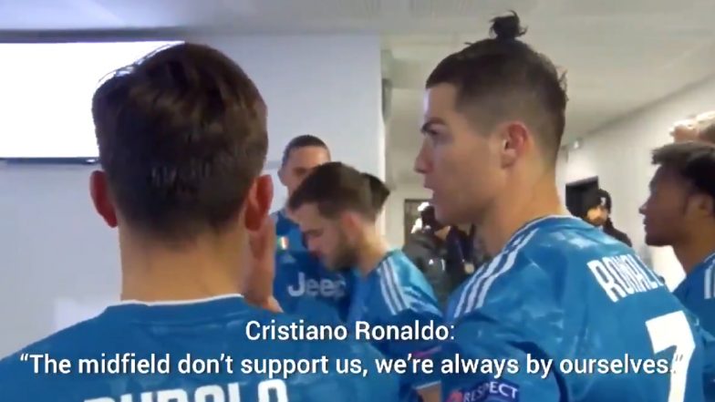 Old Video of Cristiano Ronaldo Slamming Juventus Midfield Goes Viral After Team’s Poor Performance Against Cagliari in Serie A 2019–20