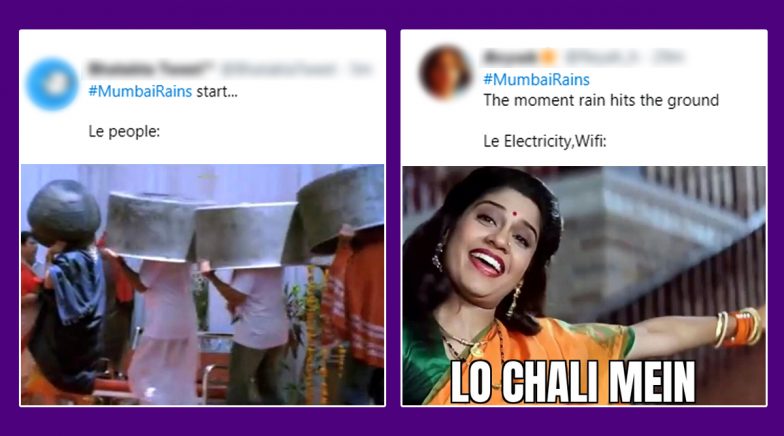 Mumbai Rains Funny Memes and Jokes Go Viral As the City of Dreams Wakes up to Heavy Showers