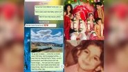 Sushant Singh Rajput's Sister Shweta Singh Kirti Shares A Screengrab Of Her Last Conversation With Late Actor 4 Days Before His Suicide, Writes 'I Only Wish I Could Have Protected Him From Everything' (View Post)