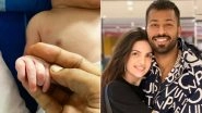 Hardik Pandya Announces Birth of Baby Boy, Mumbai Indians and Cricket Fans Congratulate Indian All-Rounder